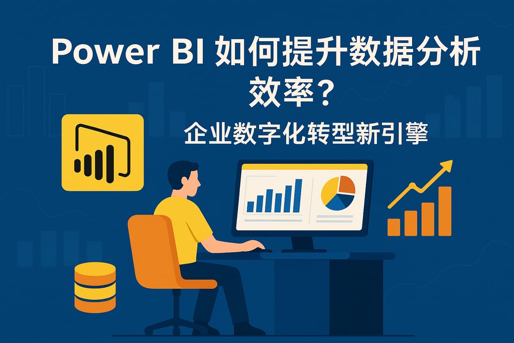Power BI如何提升数据分析效率？企业数字化转型新引擎
